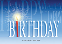 Sparkler Birthday Cards